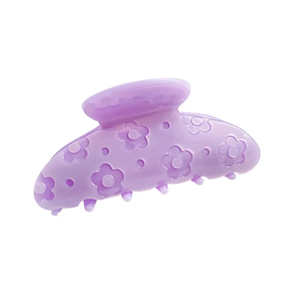 Dowell Korean Cute Style Haarspange Flower Jelly Colorful Acrylic Elegant Hair Clips